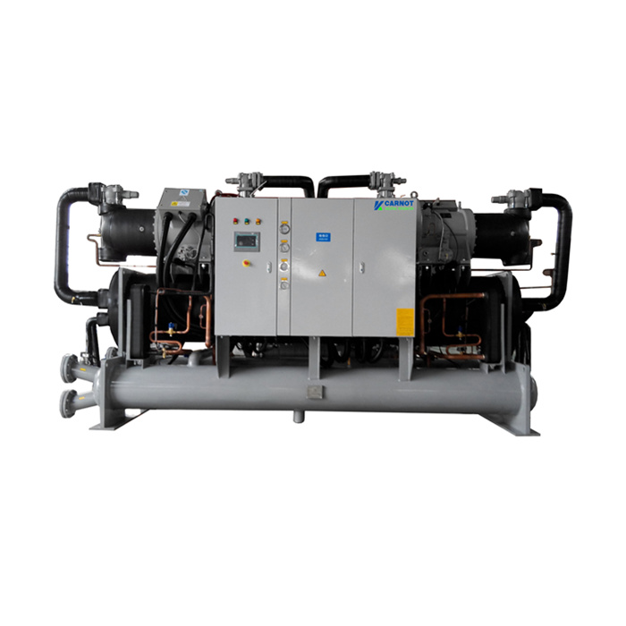 延安冷水制冷機,延安小型冷水機組,水冷螺桿式冷水機組-雙機